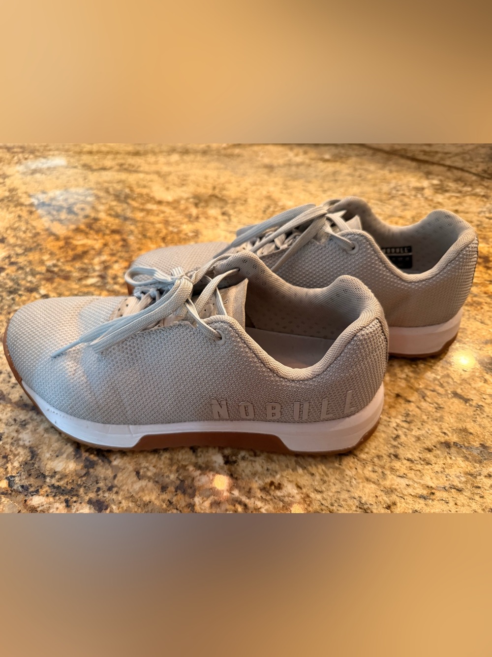 NOBULL Men's Light Gray Athletic Trainers